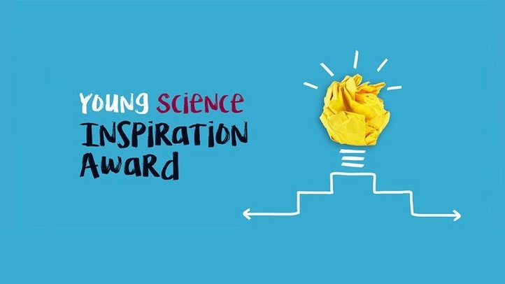Glühbirne und Schriftzug Young Science Inspiration Award