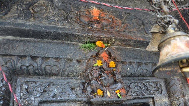 Tempelbaudes antiken Chamba in Himachal Pradesh, Indien