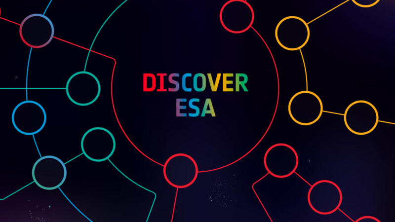 Grafisches Coverbild der European Space Agency