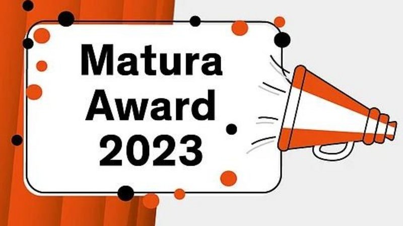 Grafik: Megaphone aus dem das Logo des Matura Awards kommt